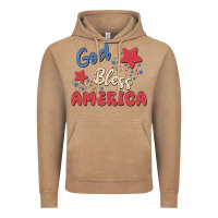 Vintage Coffee god bless america Vintage Hoodie - MaliasSmallBusiness