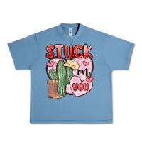 Pebble Blue stuck on you Urban Heavy Tee - MaliasSmallBusiness