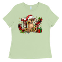 Matcha Christmas joy chihuahua Ladies Tee - JahusDesignShop