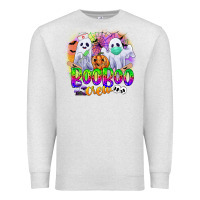 Oatmeal Heather boo boo crew Premium Sweatshirt - CowGirlArtShop