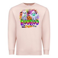 Pale Pink boo boo crew Premium Sweatshirt - CowGirlArtShop