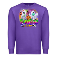 Purple boo boo crew Premium Sweatshirt - CowGirlArtShop