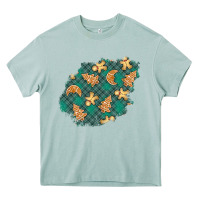 Arona christmas gingerbread cookies patch Heavy Core Tee - BundleAndBundleShop