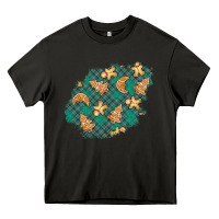 Asphalt christmas gingerbread cookies patch Heavy Core Tee - BundleAndBundleShop