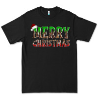 Black merry christmas Premium Tee - AdoDesignShop