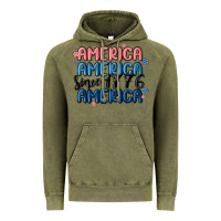 Vintage Olive america since 1776 Vintage Hoodie - MaliasSmallBusiness