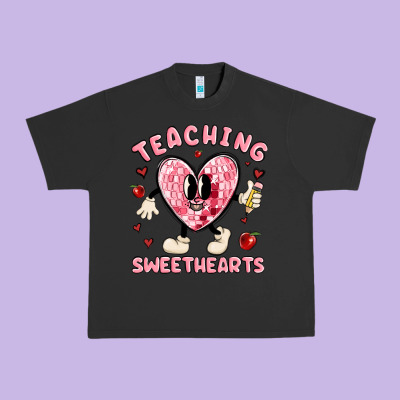 Teaching Sweethearts Urban Heavy Tee Designed By Maliassmallbusiness