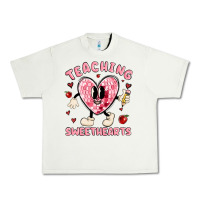 Pistachio teaching sweethearts Urban Heavy Tee - MaliasSmallBusiness