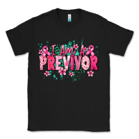 Black I am a previvor Classic Tee - NancyCooperArtShop