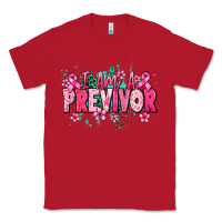 Red I am a previvor Classic Tee - NancyCooperArtShop