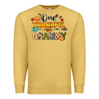 Antique Gold one thankful grammy Premium Sweatshirt - CowGirlArtShop