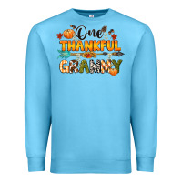 Ocean Blue one thankful grammy Premium Sweatshirt - CowGirlArtShop