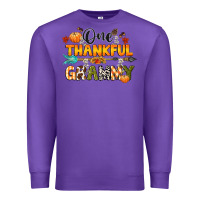 Purple one thankful grammy Premium Sweatshirt - CowGirlArtShop