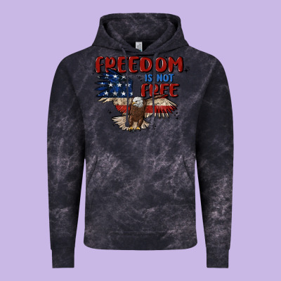Freedom Is Not Free Vintage Hoodie Designed By Maliassmallbusiness