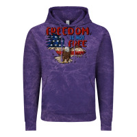 Cloud Purple freedom is not free Vintage Hoodie - MaliasSmallBusiness