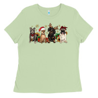 Matcha christmas chihuahua pitbull pug dachshund Ladies Tee - JahusDesignShop