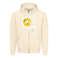Sandshell teach love inspire Zipper Hoodie - Bettercallsaul
