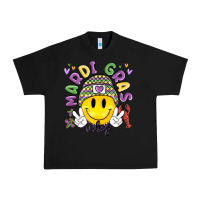 Black mardi gras vibes Urban Heavy Tee - MaliasSmallBusiness