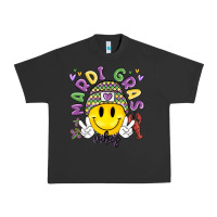 Pigment Black mardi gras vibes Urban Heavy Tee - MaliasSmallBusiness