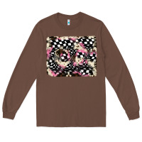 Chestnut cowhide racing backgraund Long Sleeve Tee - JahusDesignShop