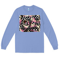 Colony Blue cowhide racing backgraund Long Sleeve Tee - JahusDesignShop