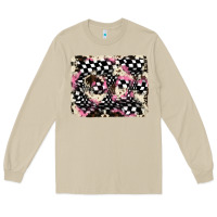 Mushroom cowhide racing backgraund Long Sleeve Tee - JahusDesignShop