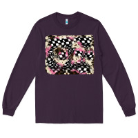 Plum cowhide racing backgraund Long Sleeve Tee - JahusDesignShop