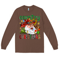 Chestnut Country Christmas Long Sleeve Tee - NancyCooperArtShop