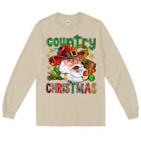 Mushroom Country Christmas Long Sleeve Tee - NancyCooperArtShop