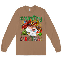 Toasted Coconut Country Christmas Long Sleeve Tee - NancyCooperArtShop