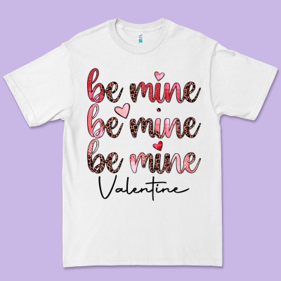 Be Mine Valentine Premium Tee Designed By Jahusdesignshop
