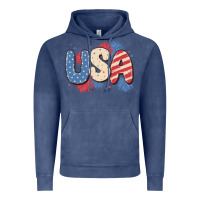 Vintage Denim usa Vintage Hoodie - MaliasSmallBusiness