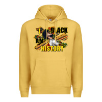 Antique Gold i am black history Premium Hoodie - CowGirlArtShop