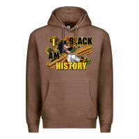 Chestnut i am black history Premium Hoodie - CowGirlArtShop