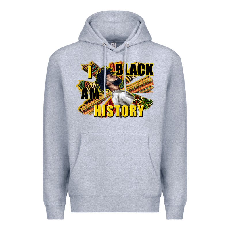 I Am Black History Premium Hoodie by CowGirlArtShop | Teevron