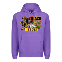 Purple i am black history Premium Hoodie - CowGirlArtShop
