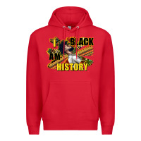 Red i am black history Premium Hoodie - CowGirlArtShop