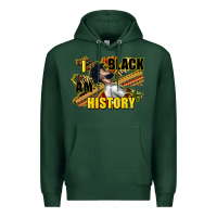 Sports Green i am black history Premium Hoodie - CowGirlArtShop