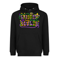 Black laissez les bons temps router Heavyweight Hoodie - CowGirlArtShop