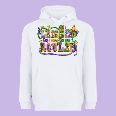 Laissez Les Bons Temps Router Heavyweight Hoodie Designed By Cowgirlartshop