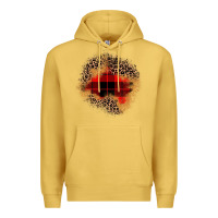 Antique Gold christmas patch Premium Hoodie - JahusDesignShop