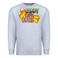 Heather Grey candy corn cutie Premium Sweatshirt - CowGirlArtShop