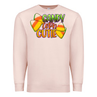 Pale Pink candy corn cutie Premium Sweatshirt - CowGirlArtShop