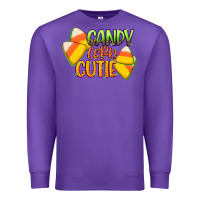 Purple candy corn cutie Premium Sweatshirt - CowGirlArtShop