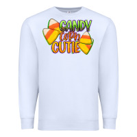 White candy corn cutie Premium Sweatshirt - CowGirlArtShop