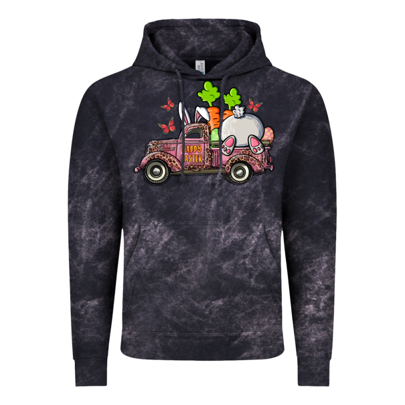 Happy Easter Pink Truck With Bunny Vintage Hoodie by RanaPortraitStore | Teevron