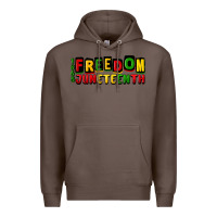 Coffee freedom juneteenth Premium Hoodie - CowGirlArtShop