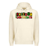 Sandshell freedom juneteenth Premium Hoodie - CowGirlArtShop