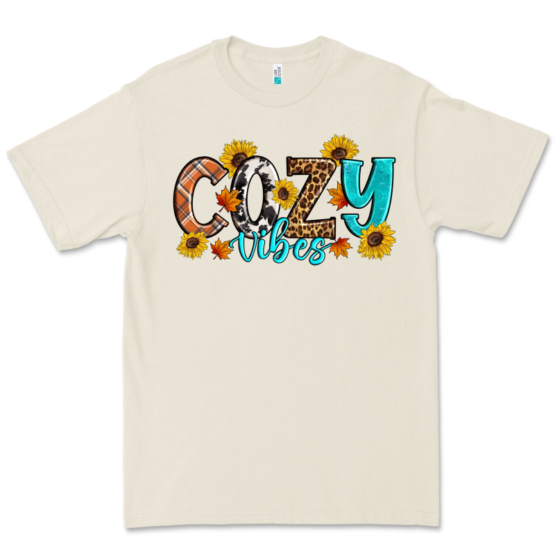 Cozy Vibes Fall Sunflowers Premium Tee by Artiststas | Teevron