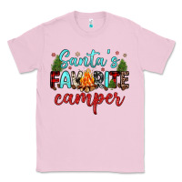 Bubblegum Pink santa s favorite camper Classic Tee - JahusDesignShop
